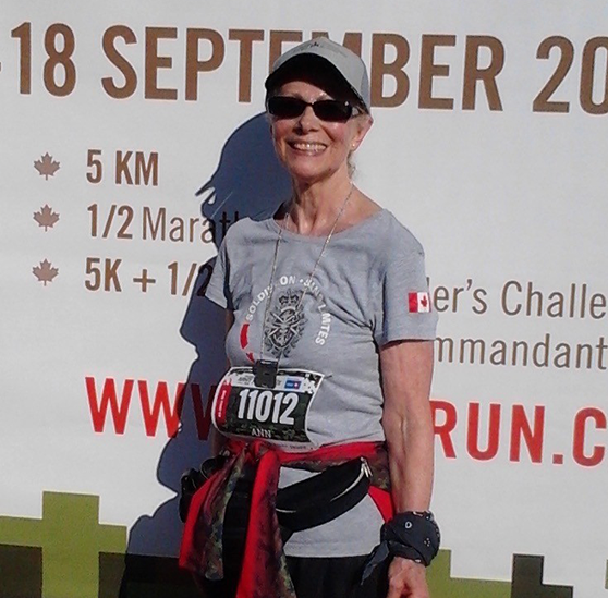 Unstoppable at 75, Ann Bourke registers for sixth Canada Army Run